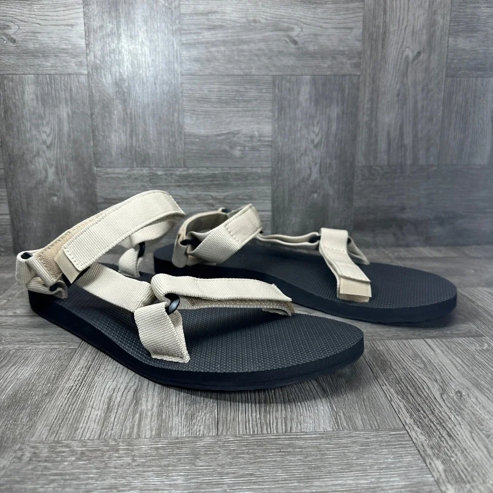 Teva‎ Original Universal Sandals Mens 11 Sesame Tan Strappy Outdoor NEW